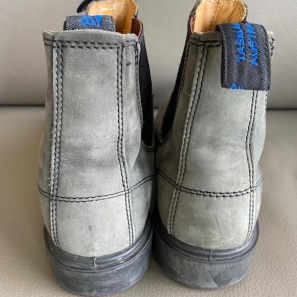 Blundstone AU 6.5 Winter Thermal Dress Chelsea boots rustic black sheep insoles - Picture 7 of 16